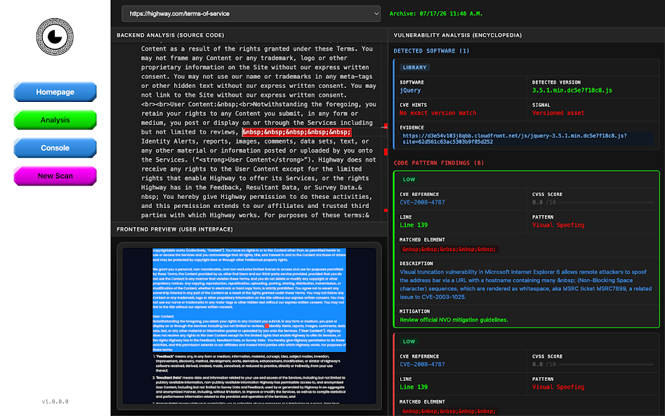 SimpleFix.AI vulnerability analysis findings